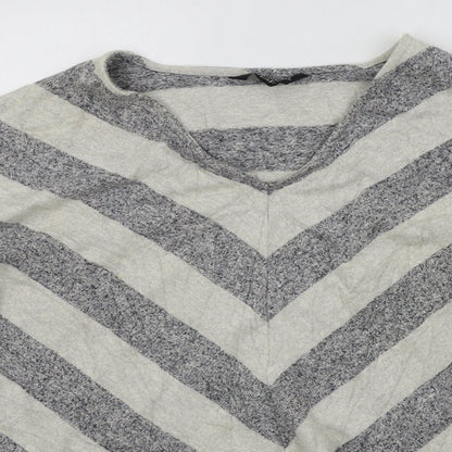 Womens UK Size 14 F&F Grey Pullover Jumper