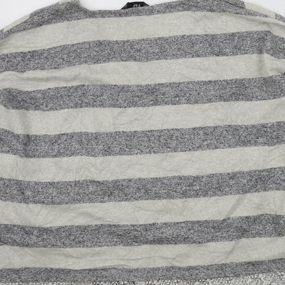 Womens UK Size 14 F&F Grey Pullover Jumper