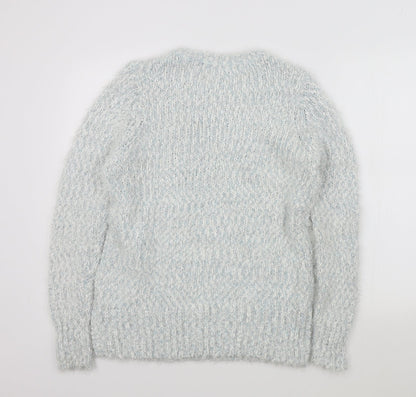 isle essentials Womens Blue   Pullover Jumper Size 14