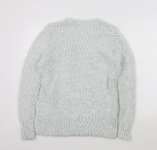 isle essentials Womens Blue   Pullover Jumper Size 14