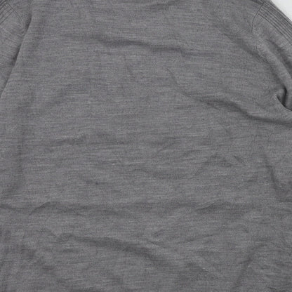 George Mens Grey   Pullover Jumper Size L  - t-shirt neck