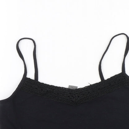 Primark Womens Blue   Cropped Tank Size 8