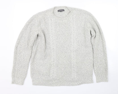 Primark Womens Grey   Pullover Jumper Size M