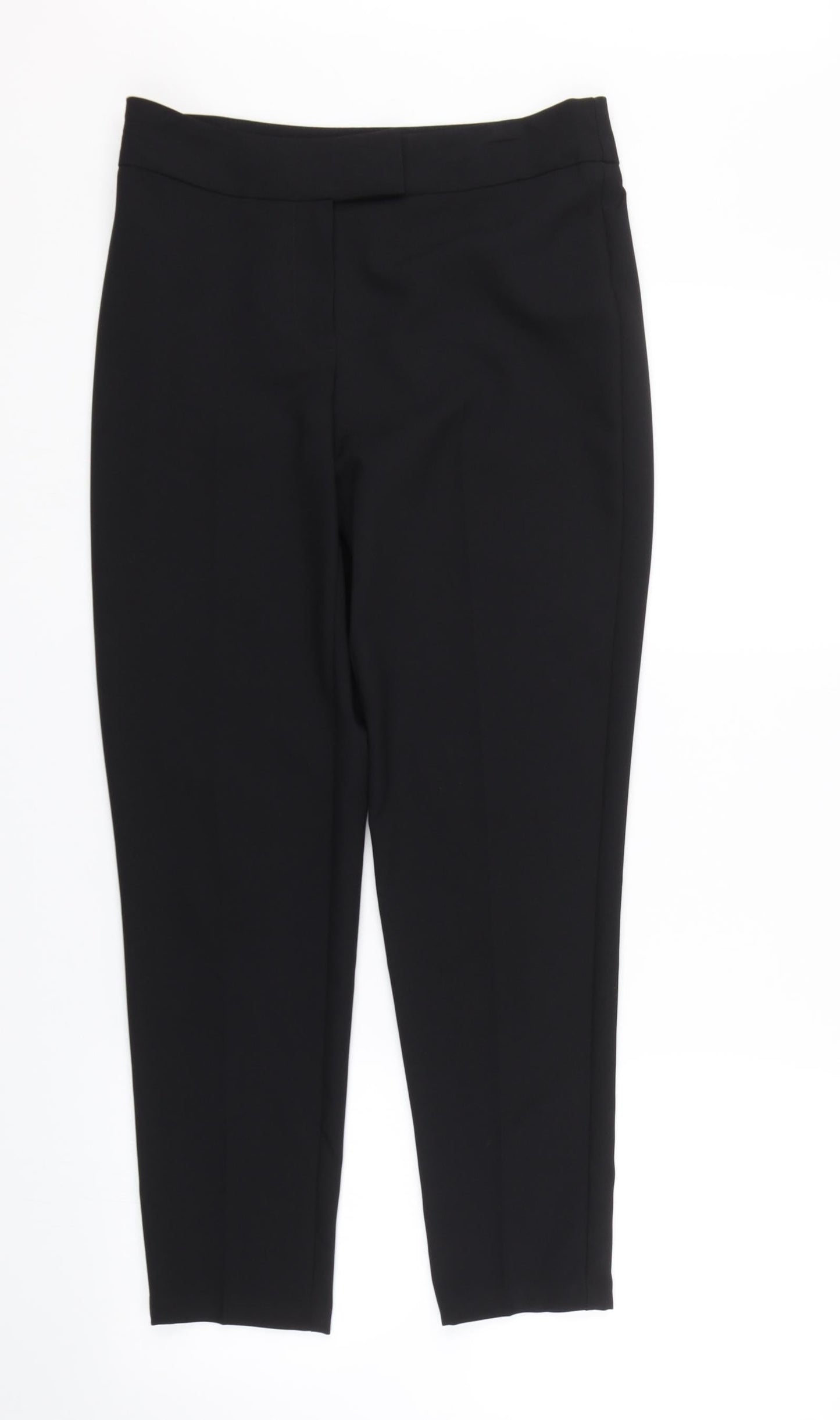 George Womens Black   Trousers  Size 8 L25 in