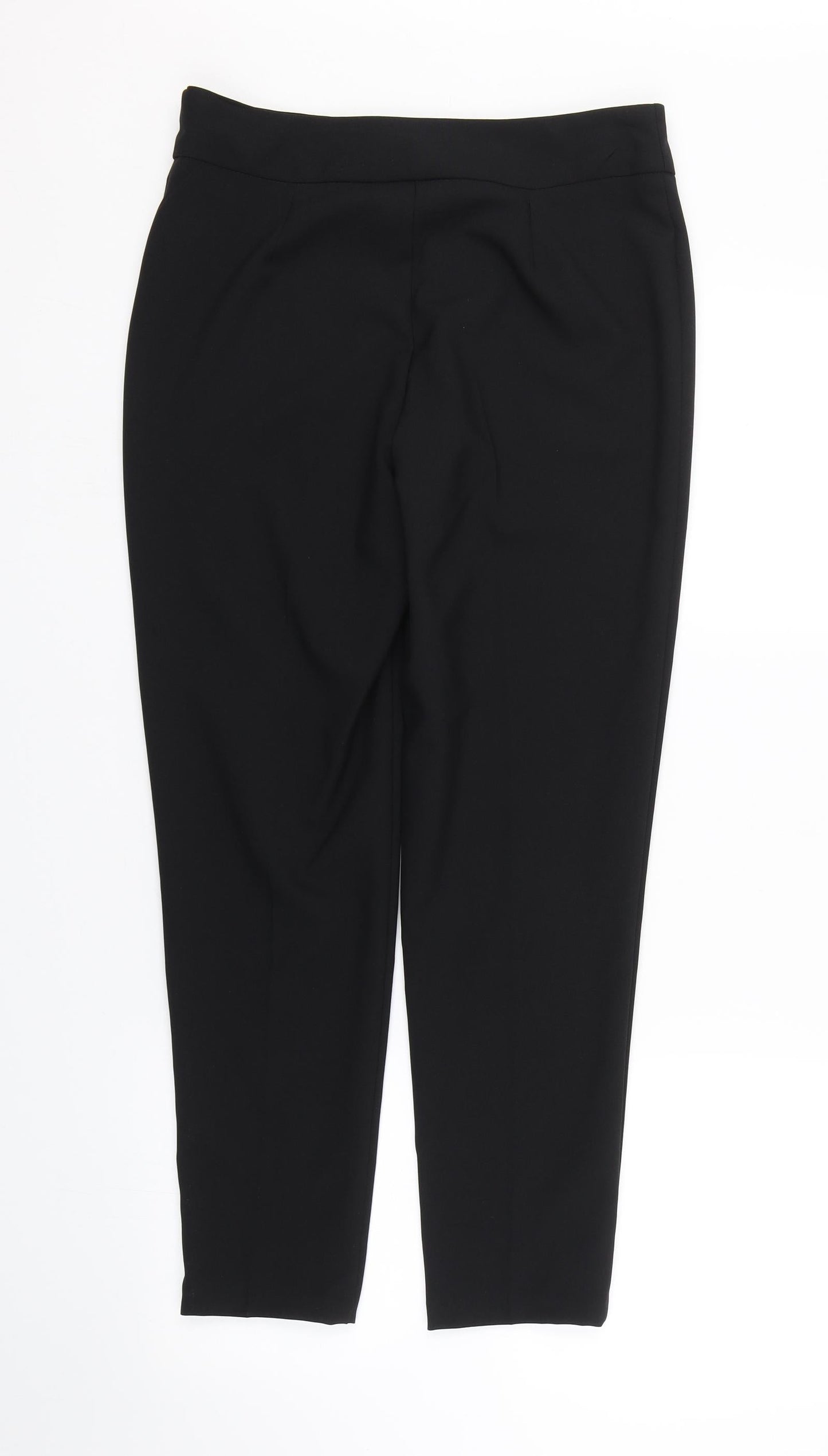 George Womens Black   Trousers  Size 8 L25 in