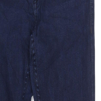QS Womens Blue  Denim Skinny Jeans Size 34 L27 in