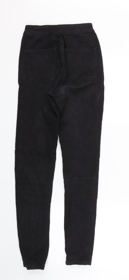 Denim Bershka Womens Black  Denim Skinny Jeans Size 4 L26.5 in