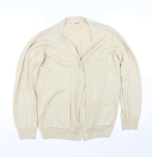Damart Womens Beige   Cardigan Jumper Size 10