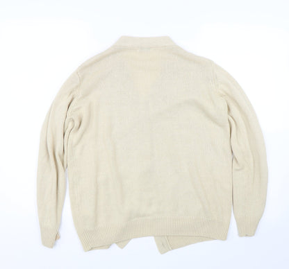 Damart Womens Beige   Cardigan Jumper Size 10