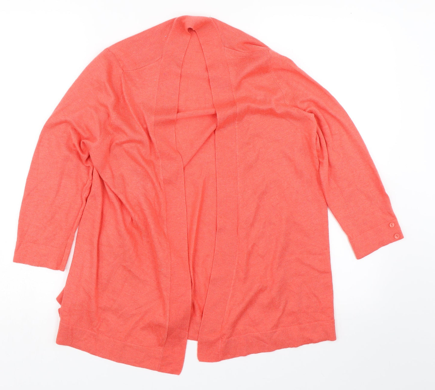 Womens UK Size S Wallis Red Cardigan Jumper