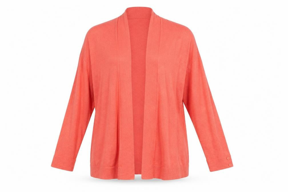 Womens UK Size S Wallis Red Cardigan Jumper