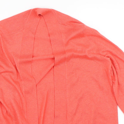 Womens UK Size S Wallis Red Cardigan Jumper