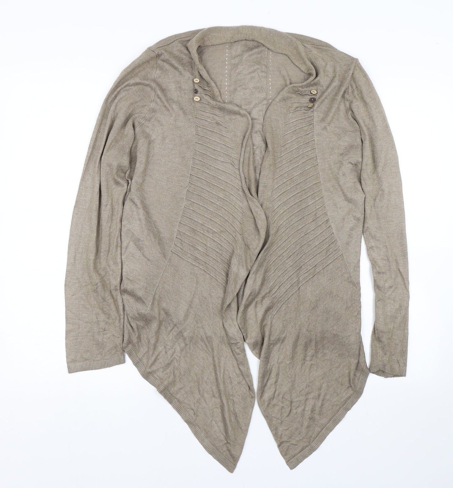 Womens UK Size 16 Per Una Brown Cardigan Jumper