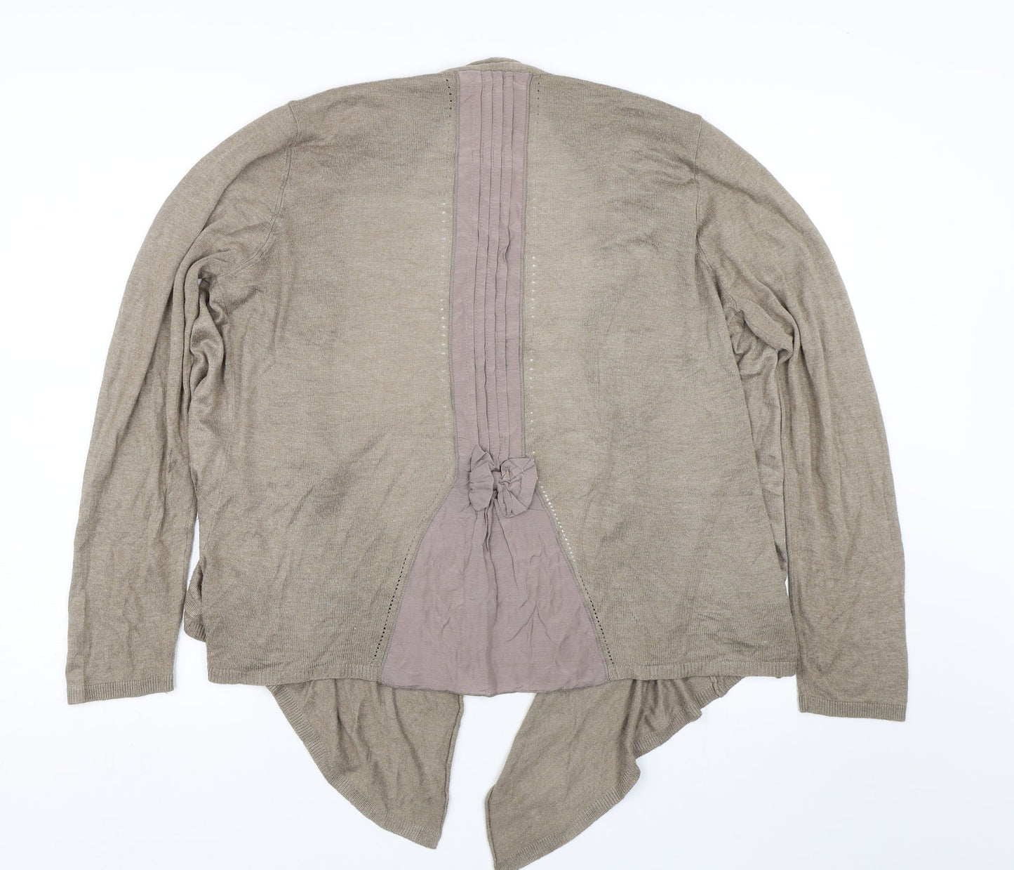 Womens UK Size 16 Per Una Brown Cardigan Jumper