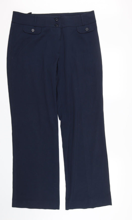 first avenue Womens Blue   Trousers  Size 14 L30 in