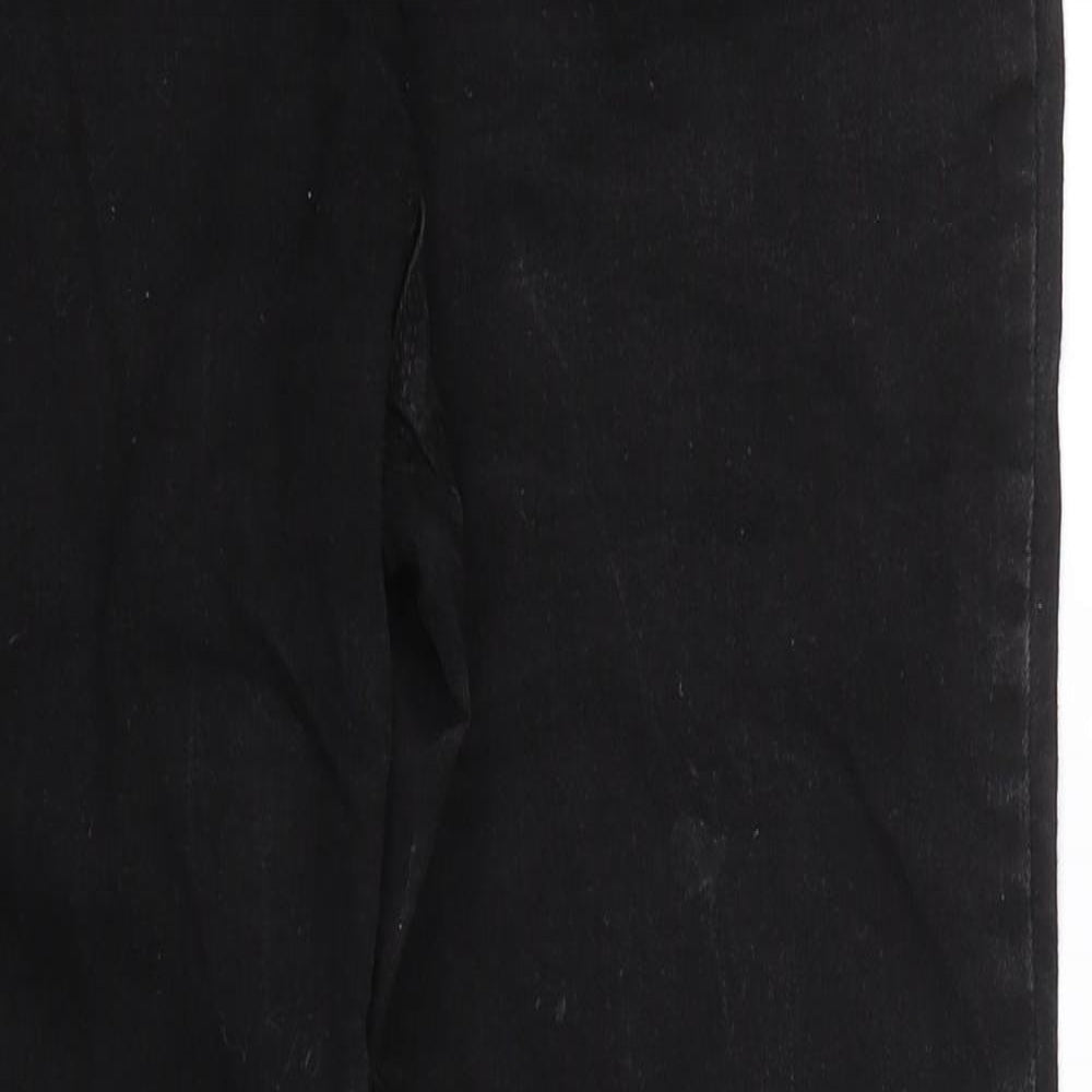 Very Womens Black  Denim Skinny Jeans Size 10 L24.5 in