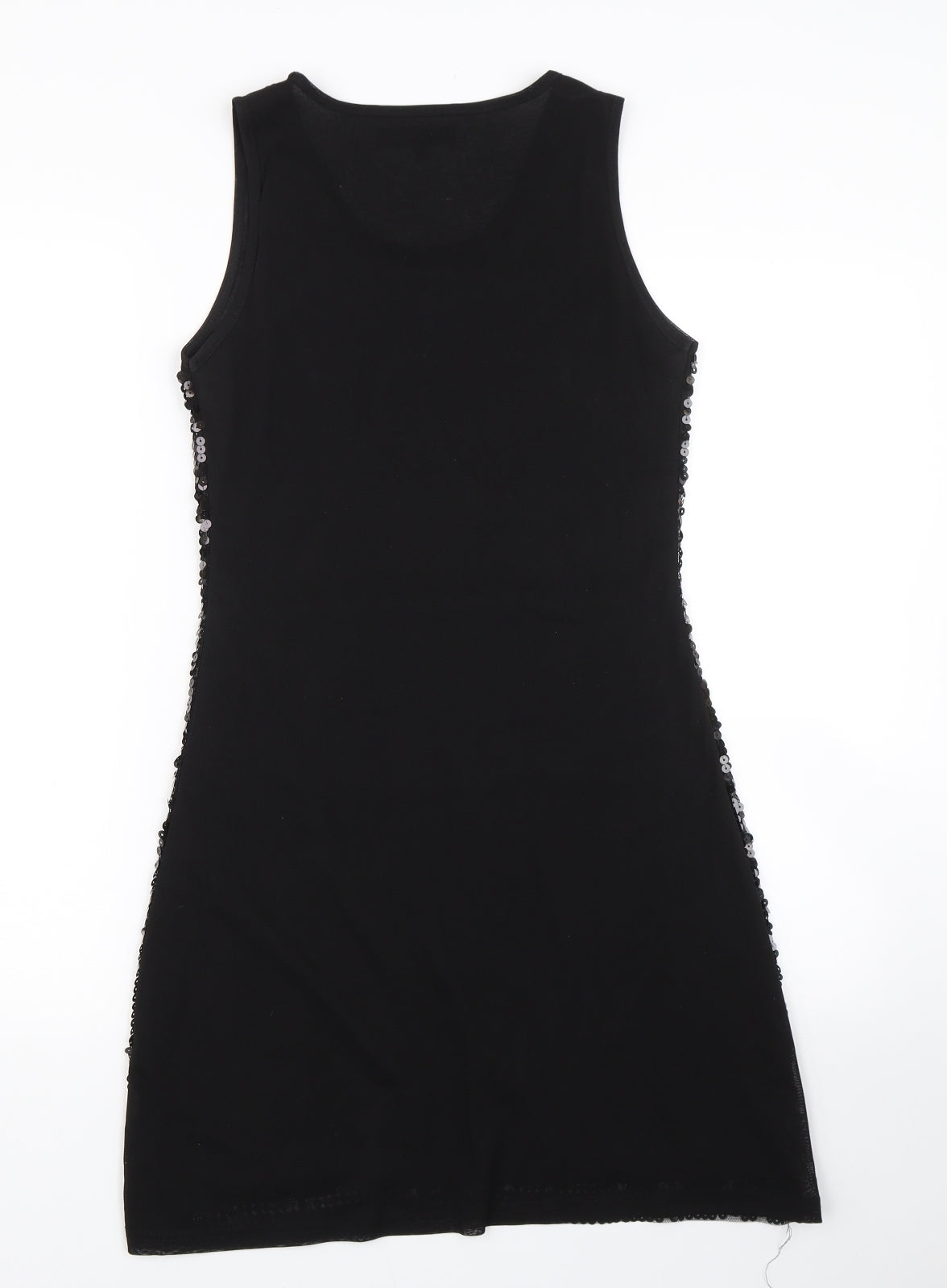 Hoowen Womens Black   Tank Dress  Size 10