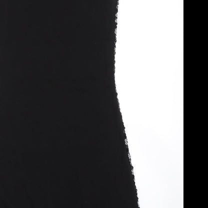 Hoowen Womens Black   Tank Dress  Size 10