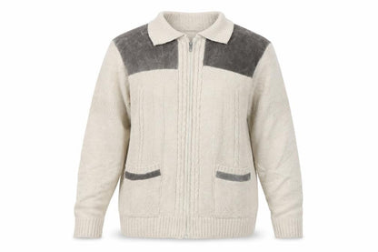 Womens UK Size S BHS Beige Full Zip Jumper