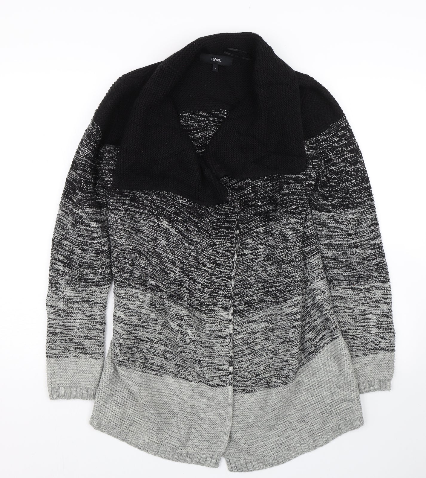 Womens UK Size S NEXT Grey Cardigan Jumper
