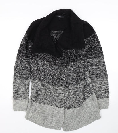 Womens UK Size S NEXT Grey Cardigan Jumper