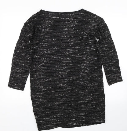 NEXT Womens Black   Jumper Dress  Size 8