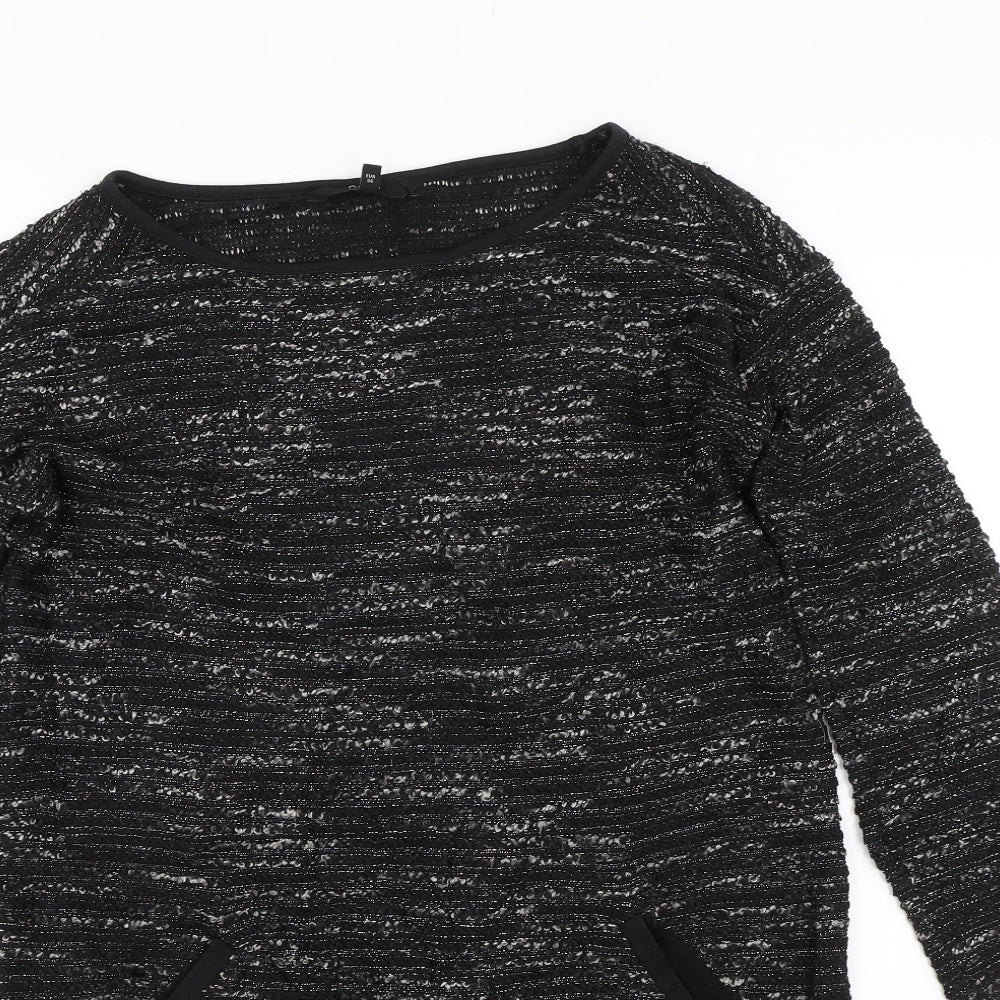 NEXT Womens Black   Jumper Dress  Size 8