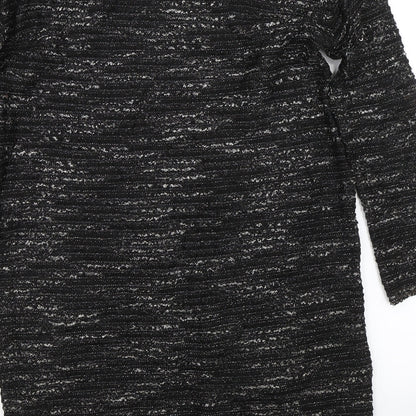 NEXT Womens Black   Jumper Dress  Size 8