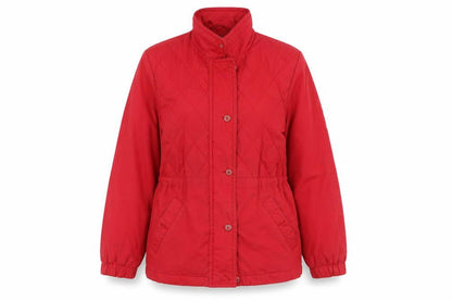 Marks & Spencer Womens Red   Quilted Jacket Size 8