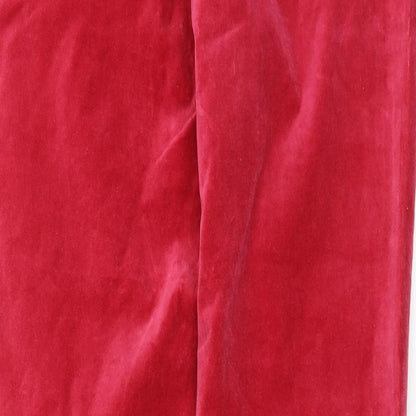 Lands' End Womens Pink   Trousers  Size 8 L30 in