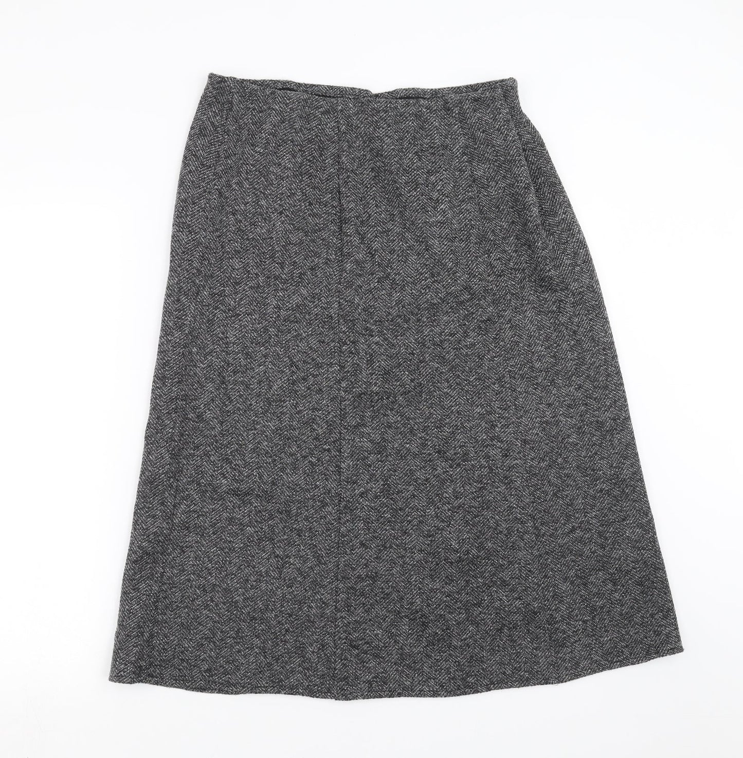 ISLE Womens Grey   A-Line Skirt Size 14