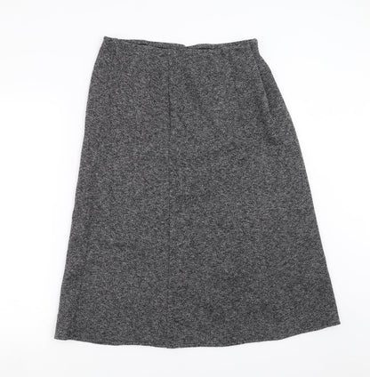 ISLE Womens Grey   A-Line Skirt Size 14