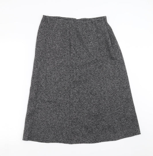 ISLE Womens Grey   A-Line Skirt Size 14