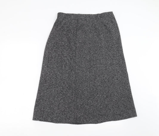 ISLE Womens Grey   A-Line Skirt Size 14