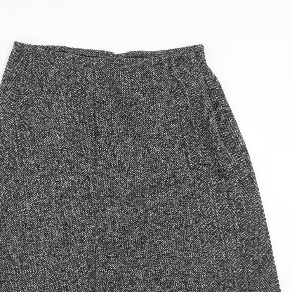 ISLE Womens Grey   A-Line Skirt Size 14