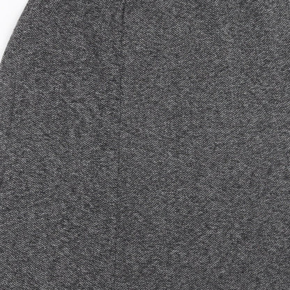 ISLE Womens Grey   A-Line Skirt Size 14