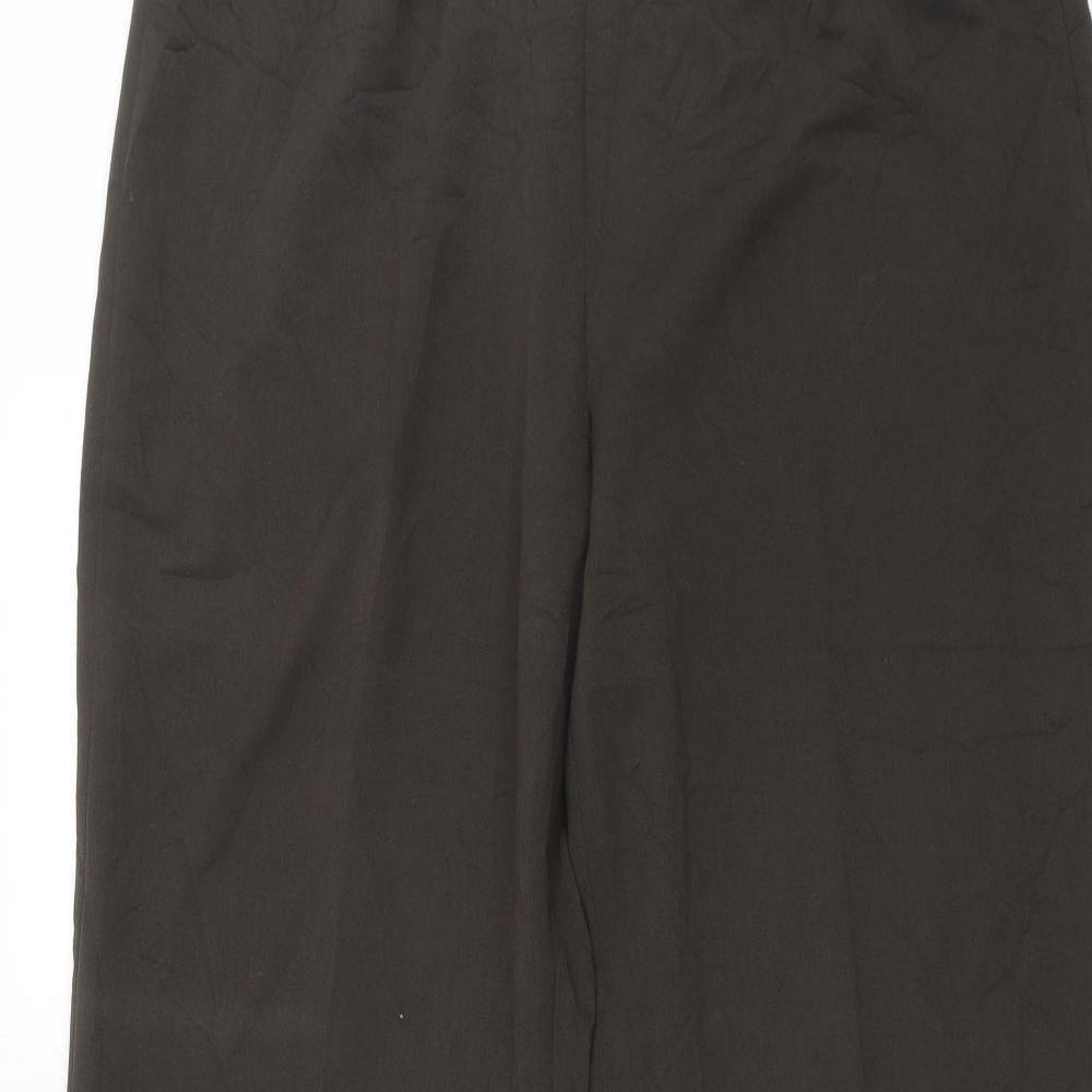 Womens UK Size 16 Emreco Regular Fit  Brown Trousers