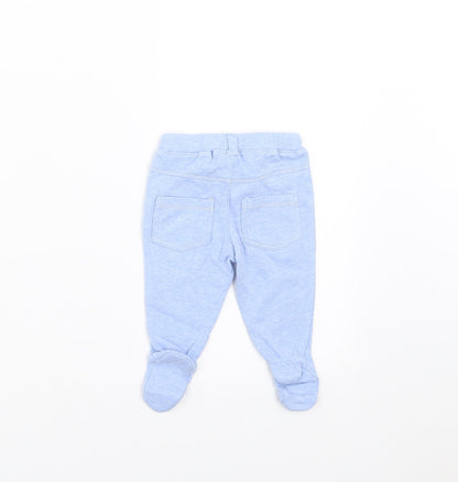 Prenatal Baby Blue    Trousers Size 0-3 Months