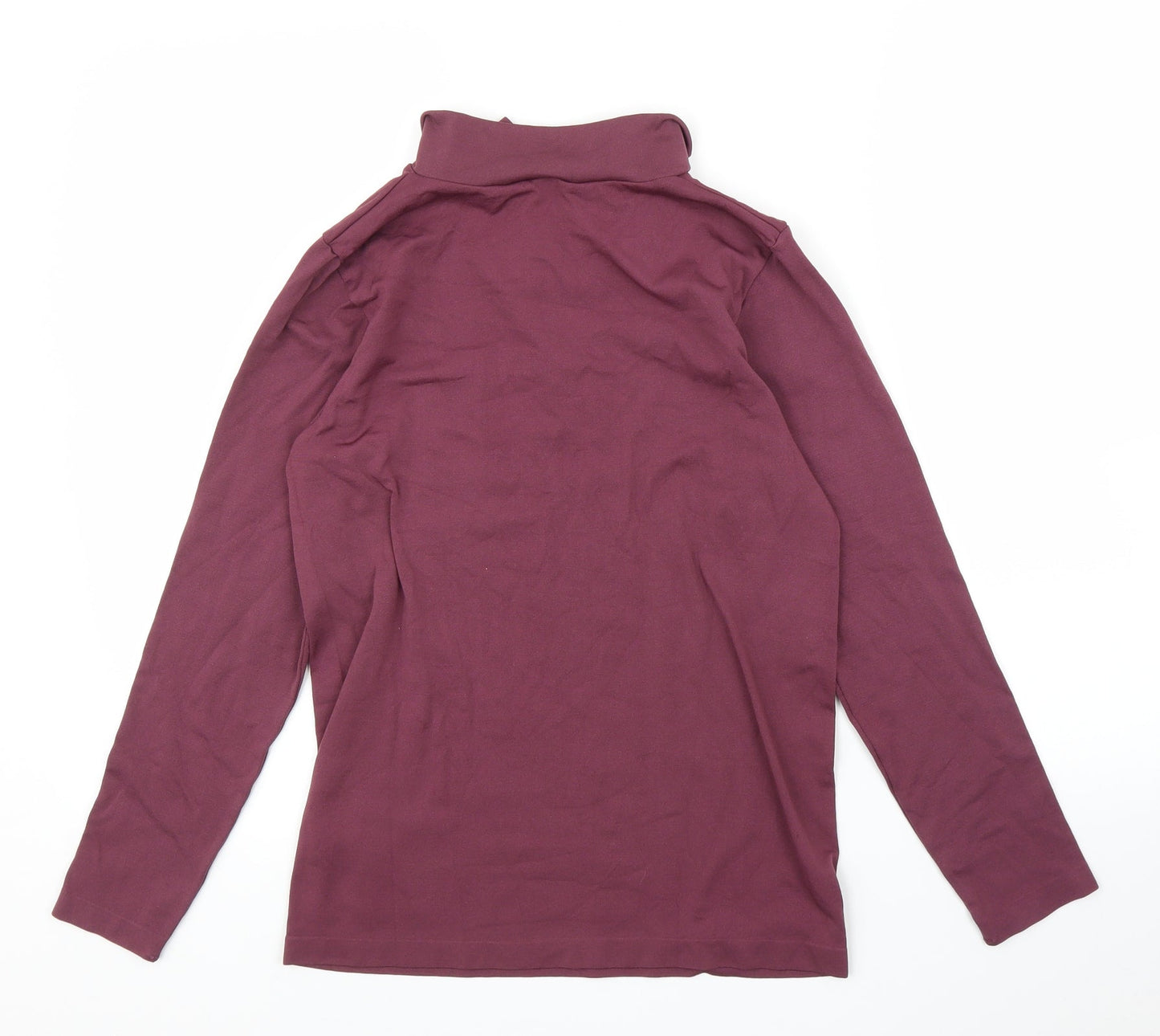 Womens UK Size M Preworn Purple Pullover Jumper