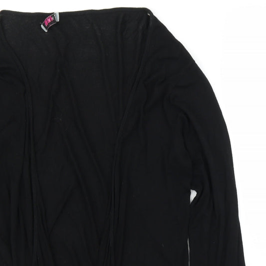Mega Design Womens Black   Cardigan Jumper Size M