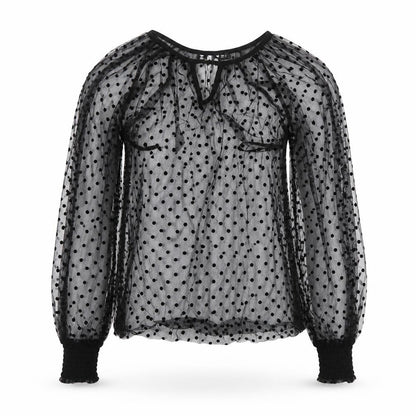 Womens UK Size XS SheIn Clear Basic Blouse