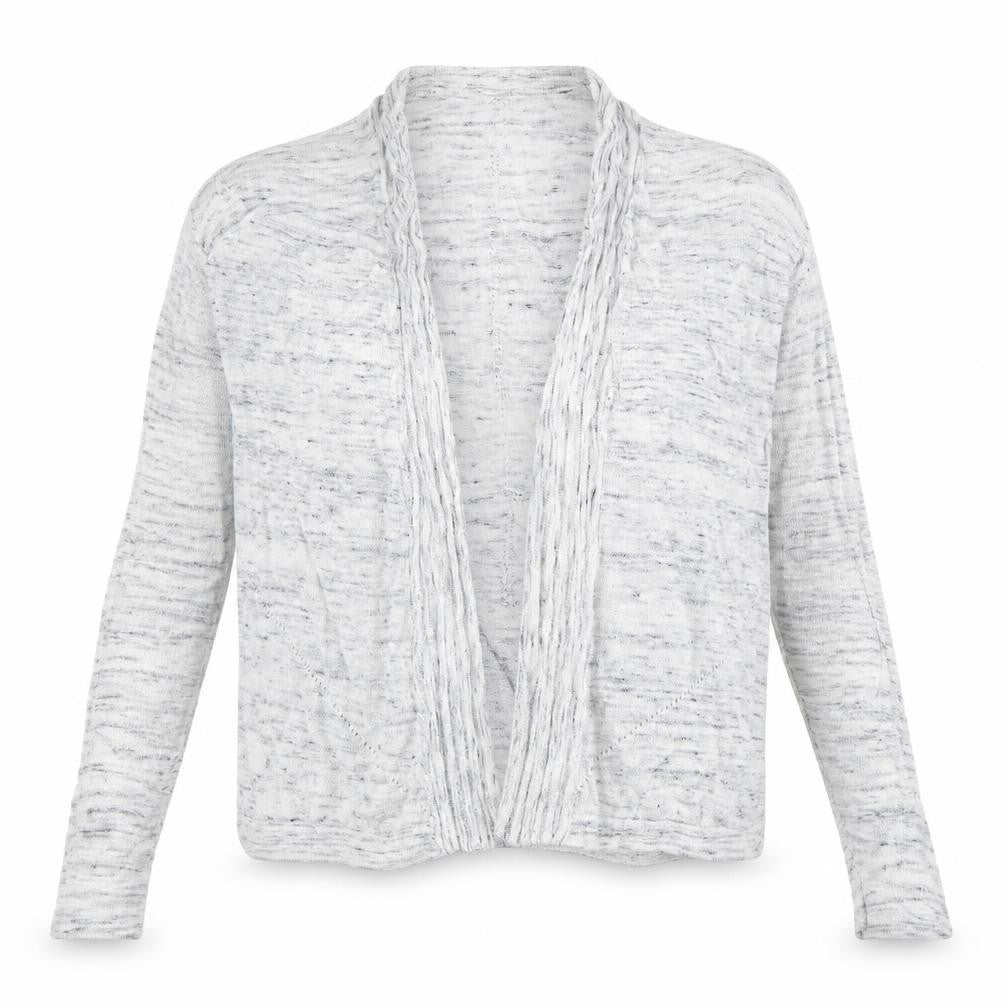 Womens UK Size 10 Debenhams Grey Cardigan Jumper