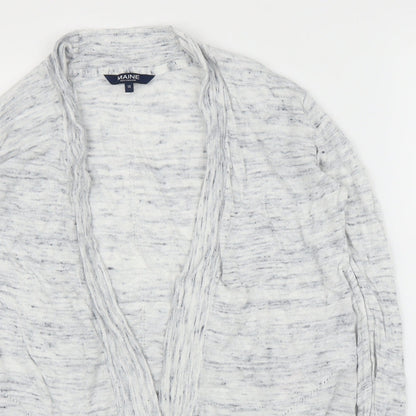 Debenhams Womens Grey   Cardigan Jumper Size 10