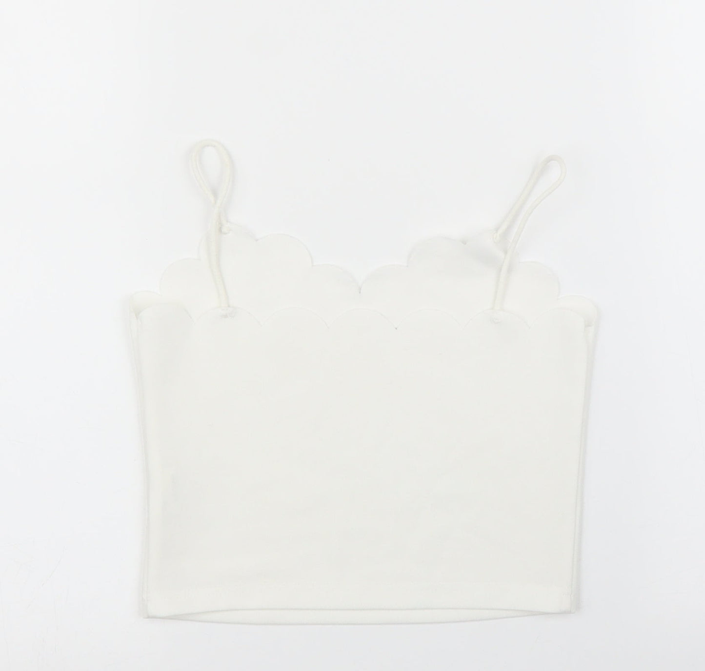SheIn Girls White   Camisole Blouse Size 7 Years