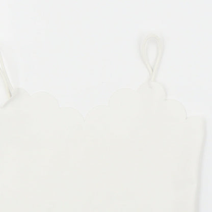 SheIn Girls White   Camisole Blouse Size 7 Years