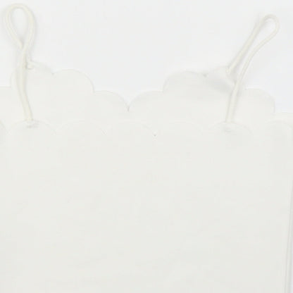 SheIn Girls White   Camisole Blouse Size 7 Years