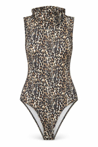 Womens UK Size XS Primark One-Piece Beige Leotard