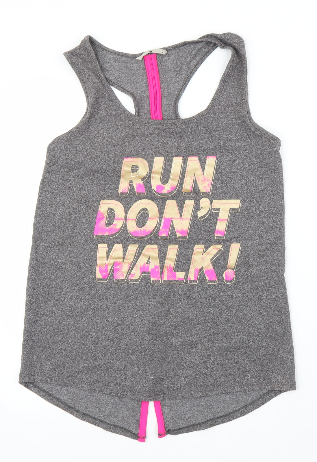 TU Womens Grey   Basic Tank Size 8