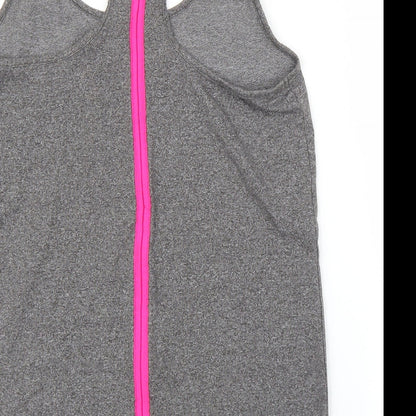 TU Womens Grey   Basic Tank Size 8