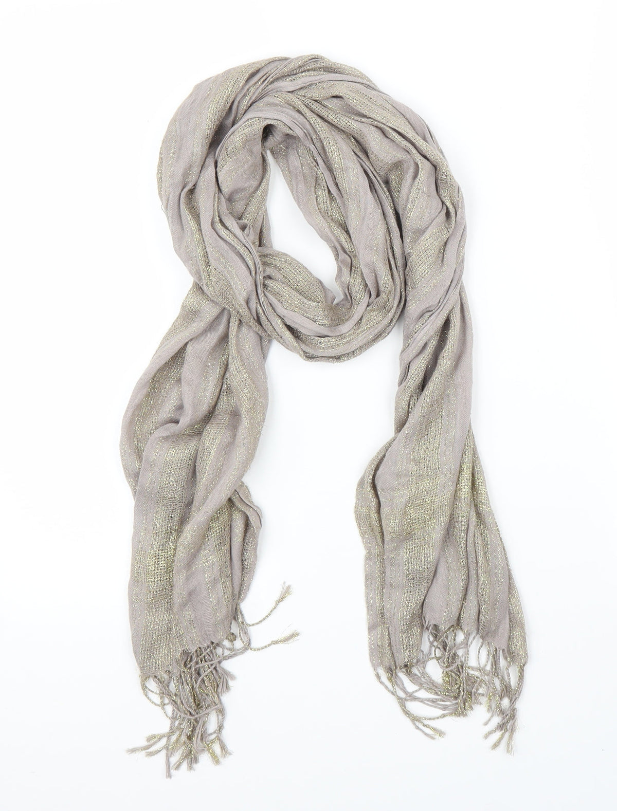 Preworn Unisex Beige    Scarf